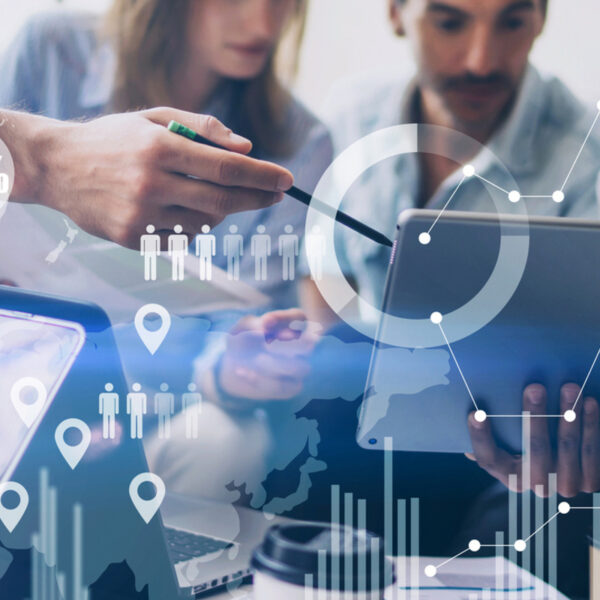 Concept of digital diagram,graph interfaces,virtual screen,connections icon on blurred background.Coworking team meeting. Concept of digital diagram,graph interfaces,virtual screen,connections icon on blurred background.Coworking team meeting